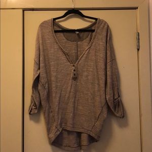 Free People long sleeve tee!